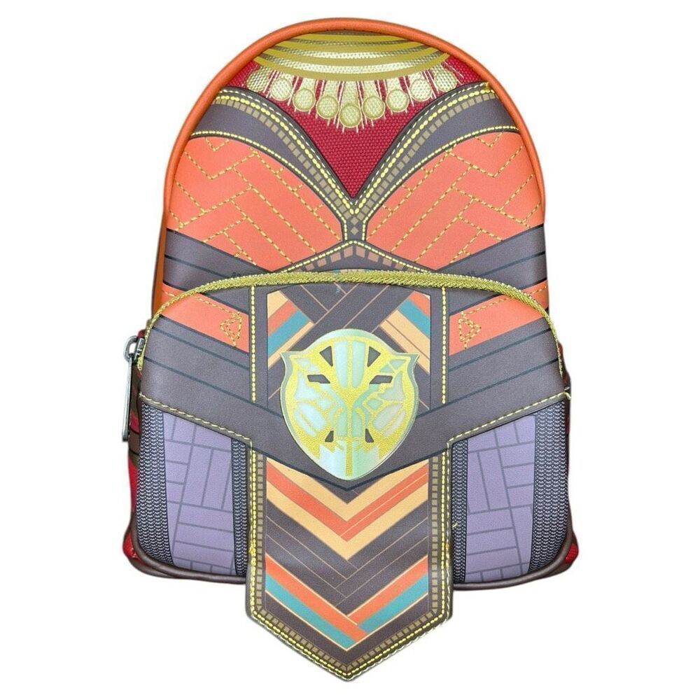 NEW Loungefly Marvel Black Panther Okoye‎ Cosplay Mini Backpack